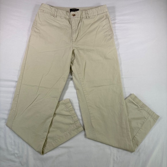 Polo Ralph Lauren Other - Polo Ralph Lauren Chino Pants Boys 20 Tan Cotton Classic Preppy Khaki